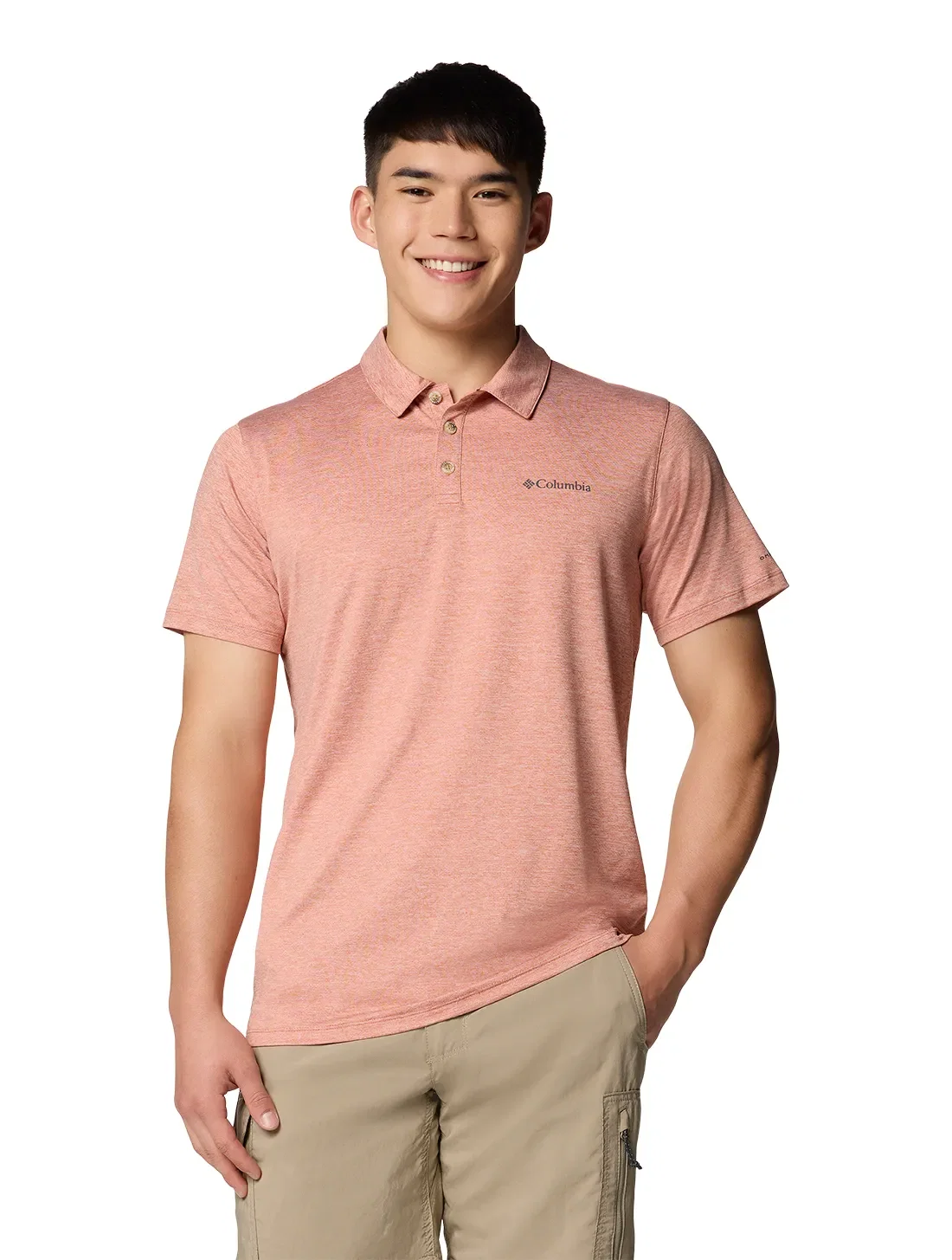 Polo Columbia Masculina Tech Trail™ Utility