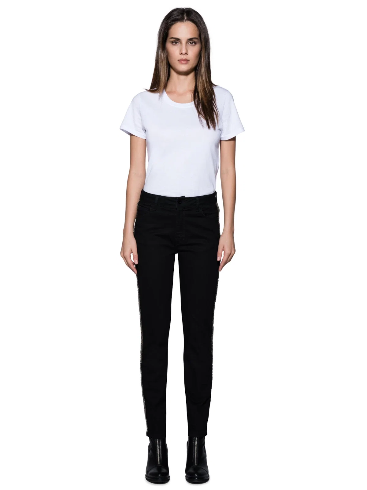 Calça Jeans New Straight Double Black 35 Amaciado — imagem 1