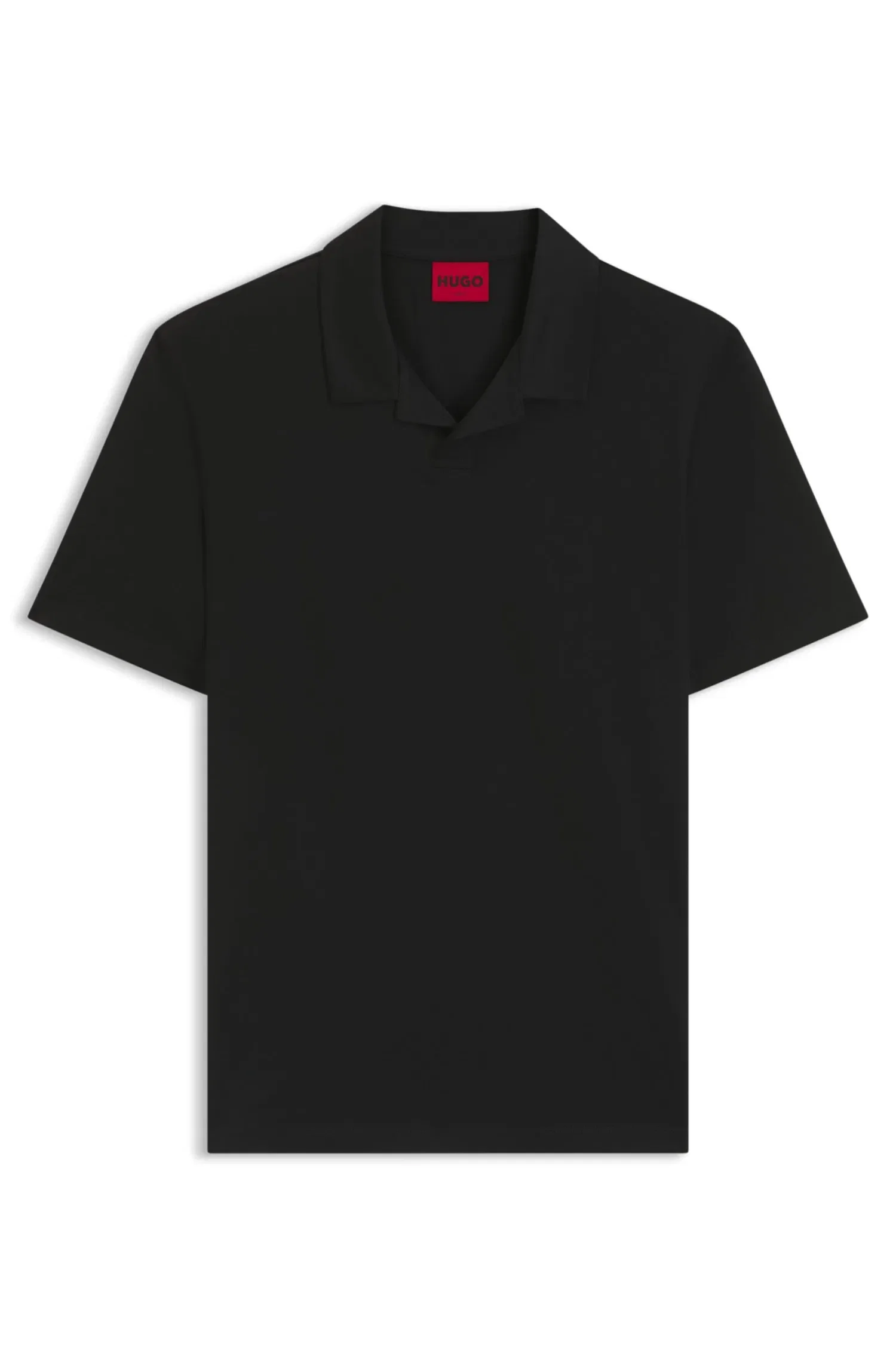 Polo Slim Fit Mercerizada Com Gola Johnny