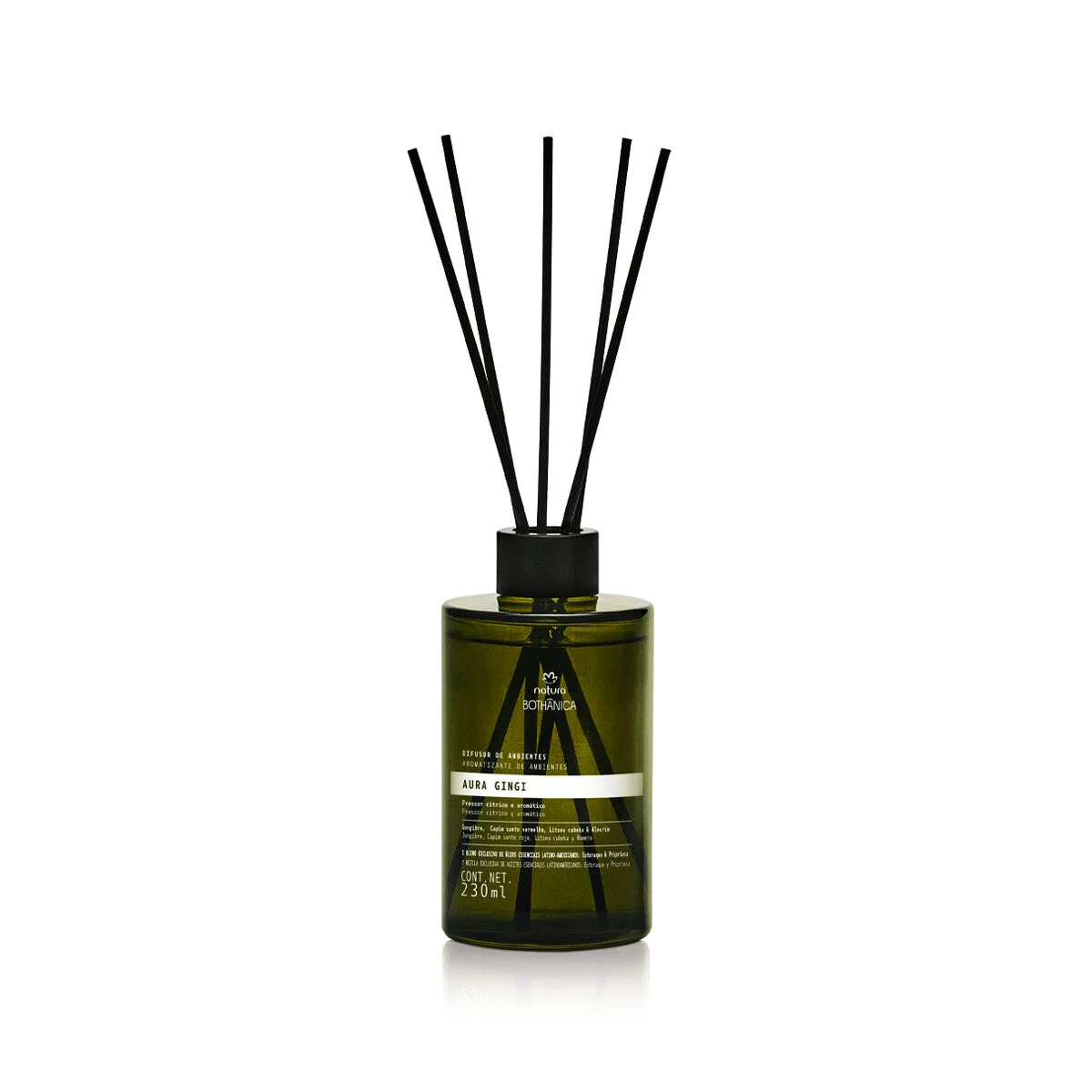Difusor de Ambiente Natura Bothânica Aura Gingi 230 ml