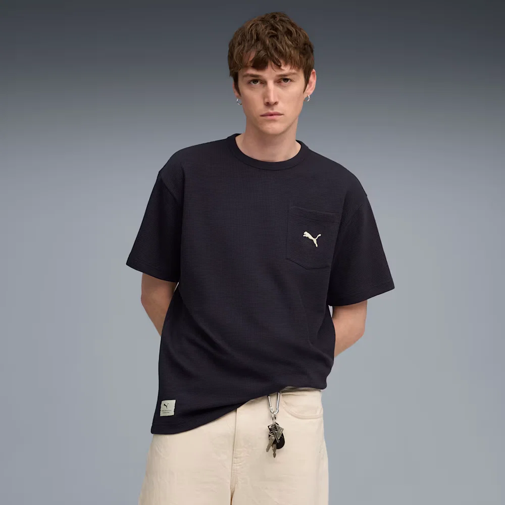Camiseta Puma Class Ampla Pinnacle Masculina — imagem 1