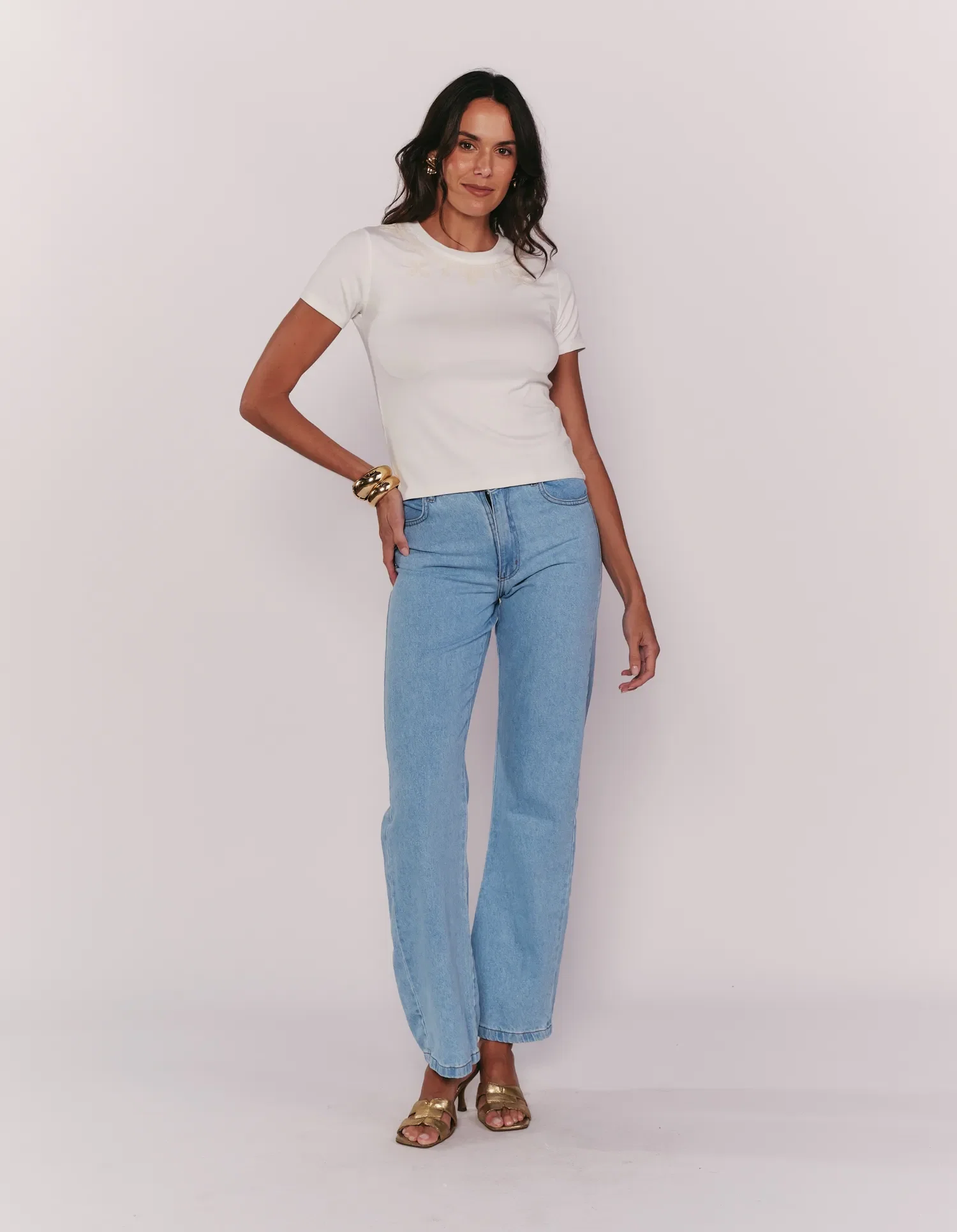 Calça Jeans Balloon - Denim Claro