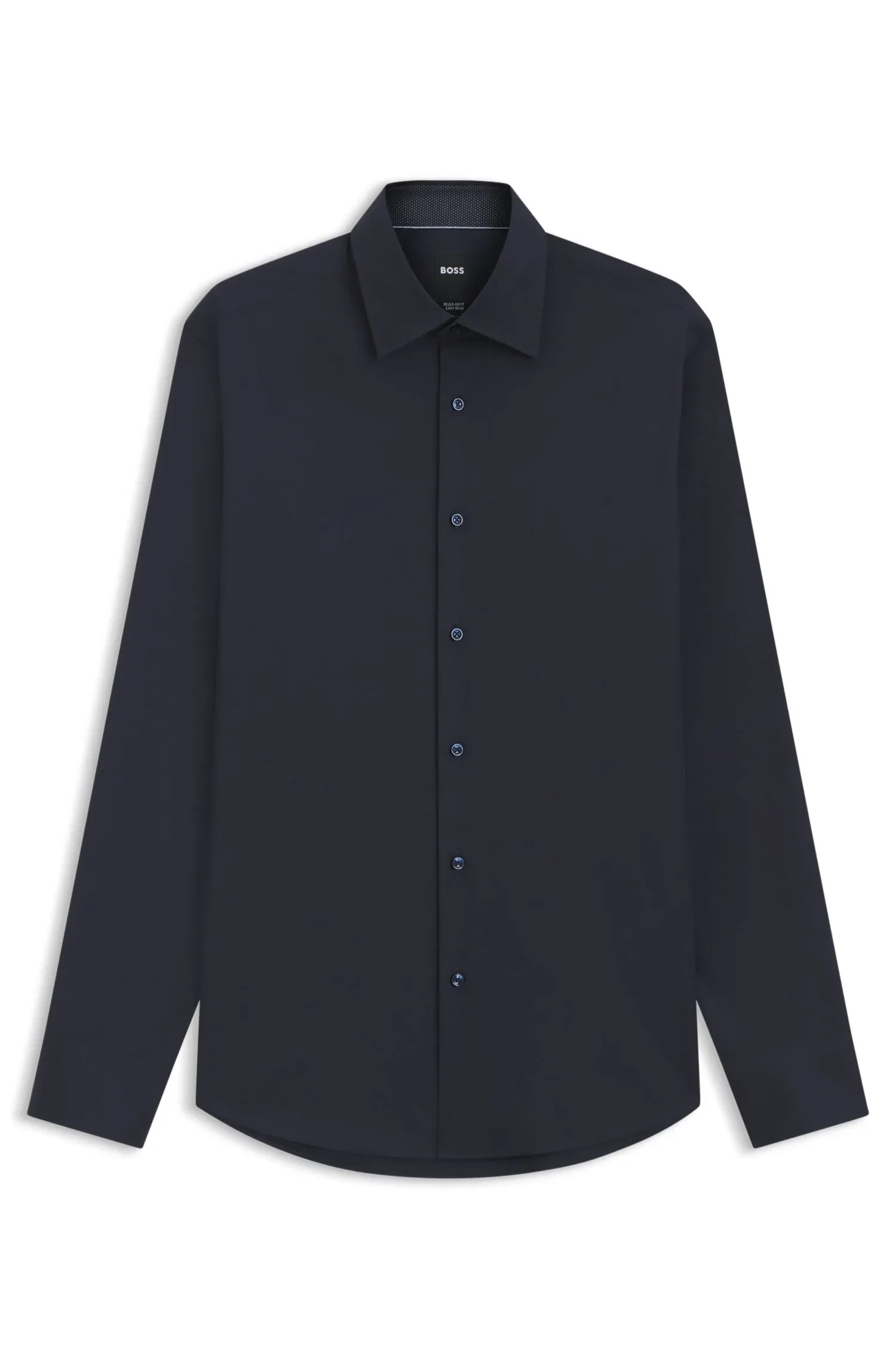 Camisa Regular Fit Em Algodão
