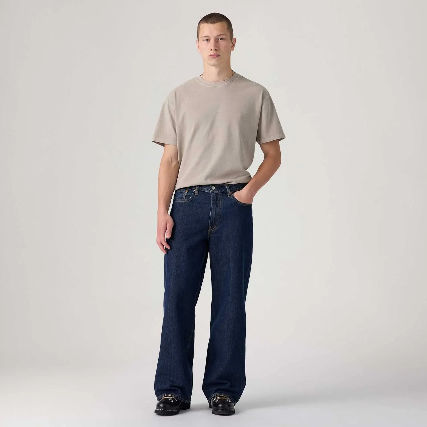 Calça Jeans Levi's® Baggy Wideleg Lavagem Escura — imagem 1