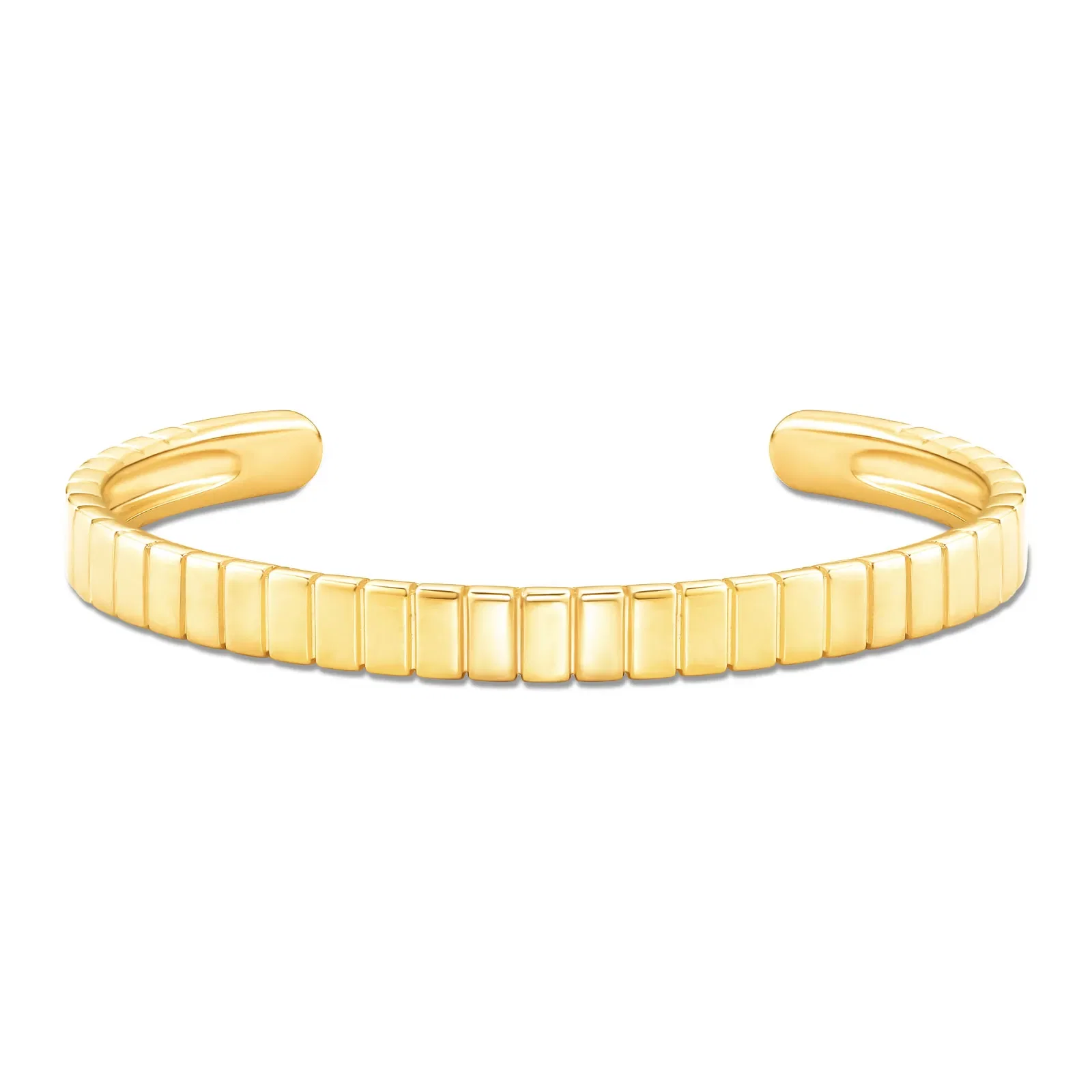Pulseira Life Textura em Prata 925 com Banho de Ouro Amarelo 18k — imagem 1