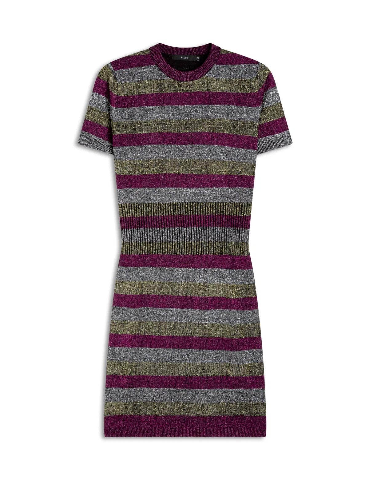 Moletom Stripe Bright Lurex Gelo