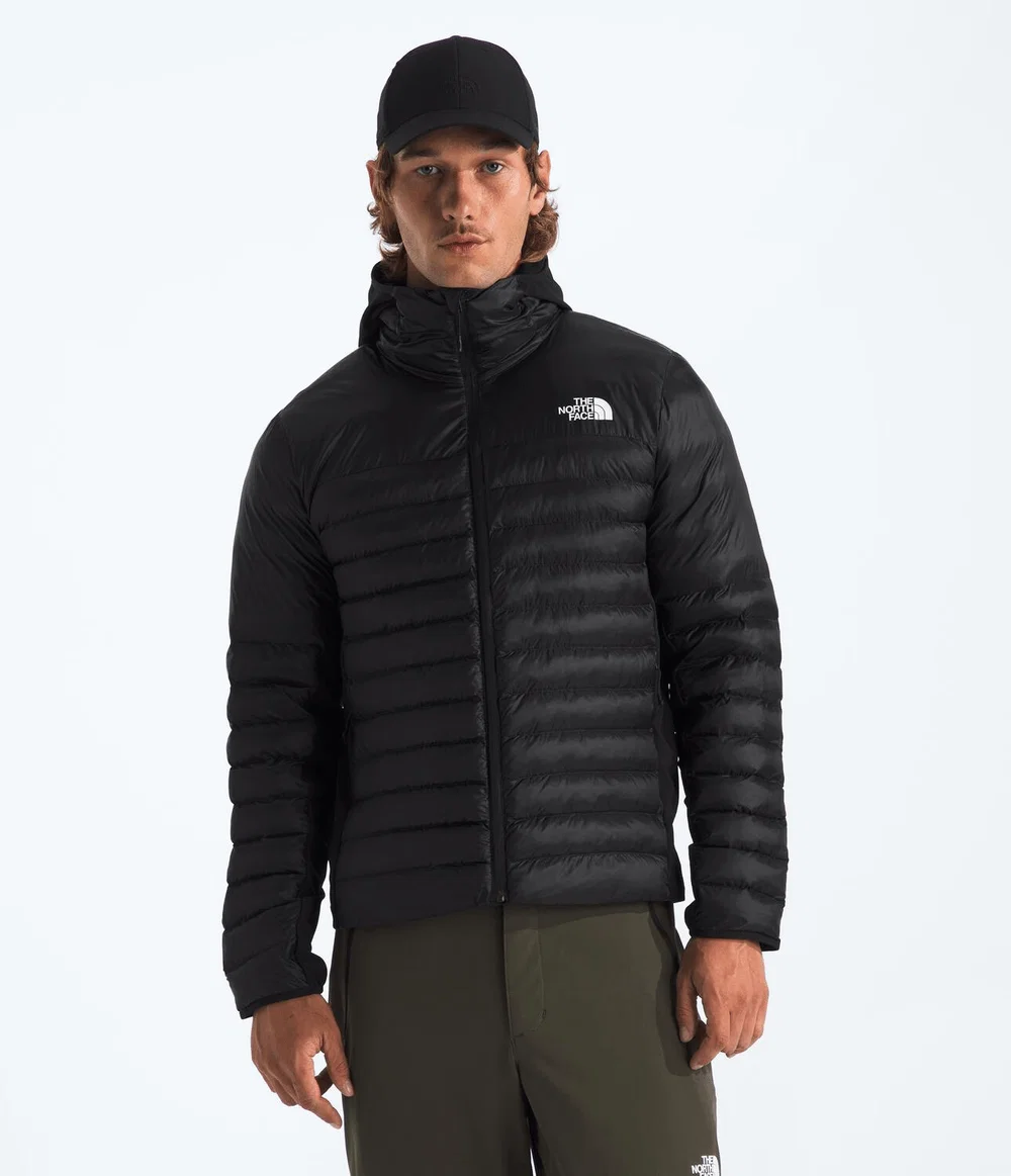 Jaqueta Masculina Terra Peak Hybrid Hoodie TNF Black