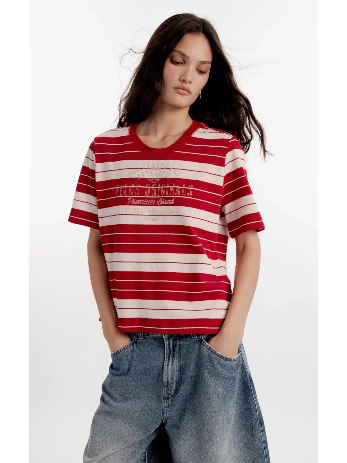 Blusa Piquet Ellus Vermelho — imagem 1