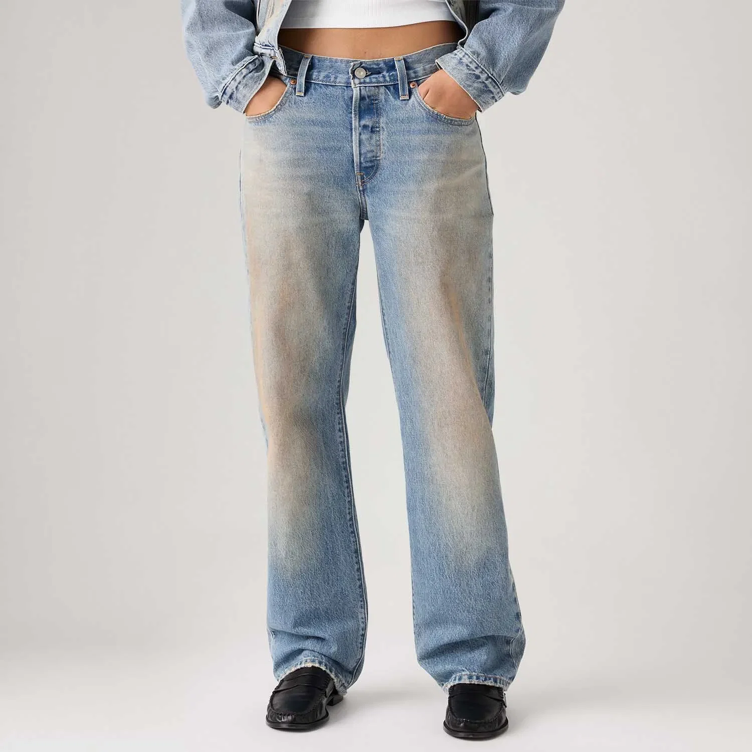 Calça Jeans Levi's® 501® 90's Lavagem Média