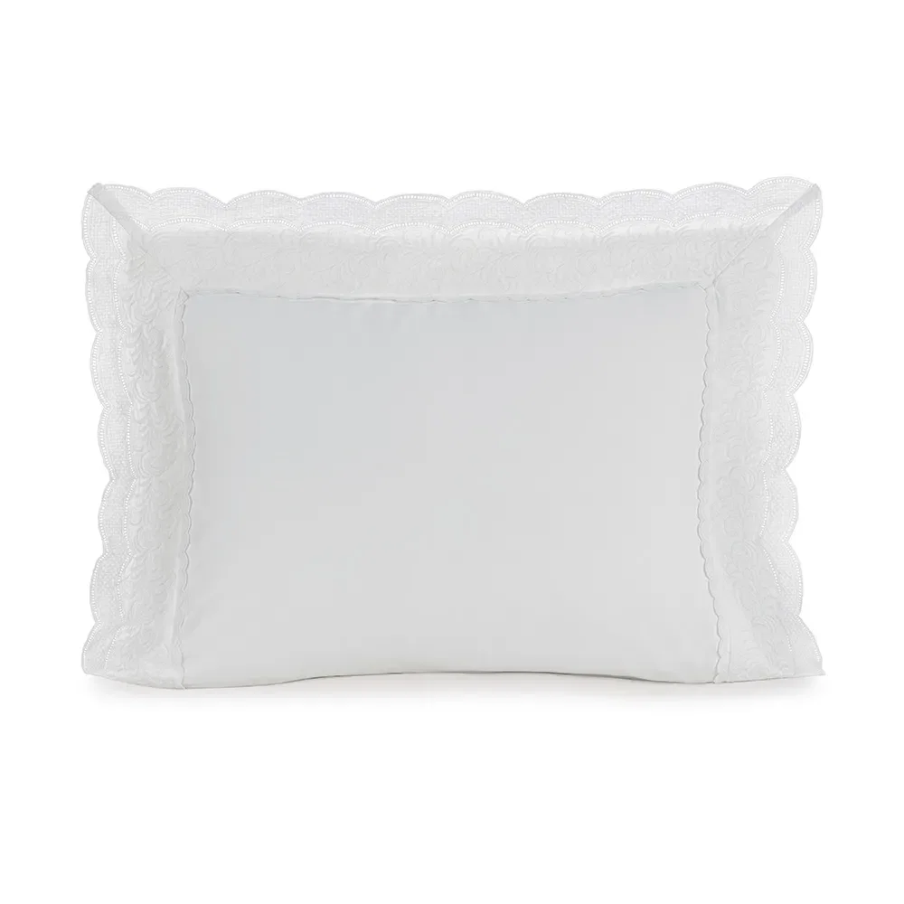 Fronha avulsa 600 Fios Nature Branco — imagem 1