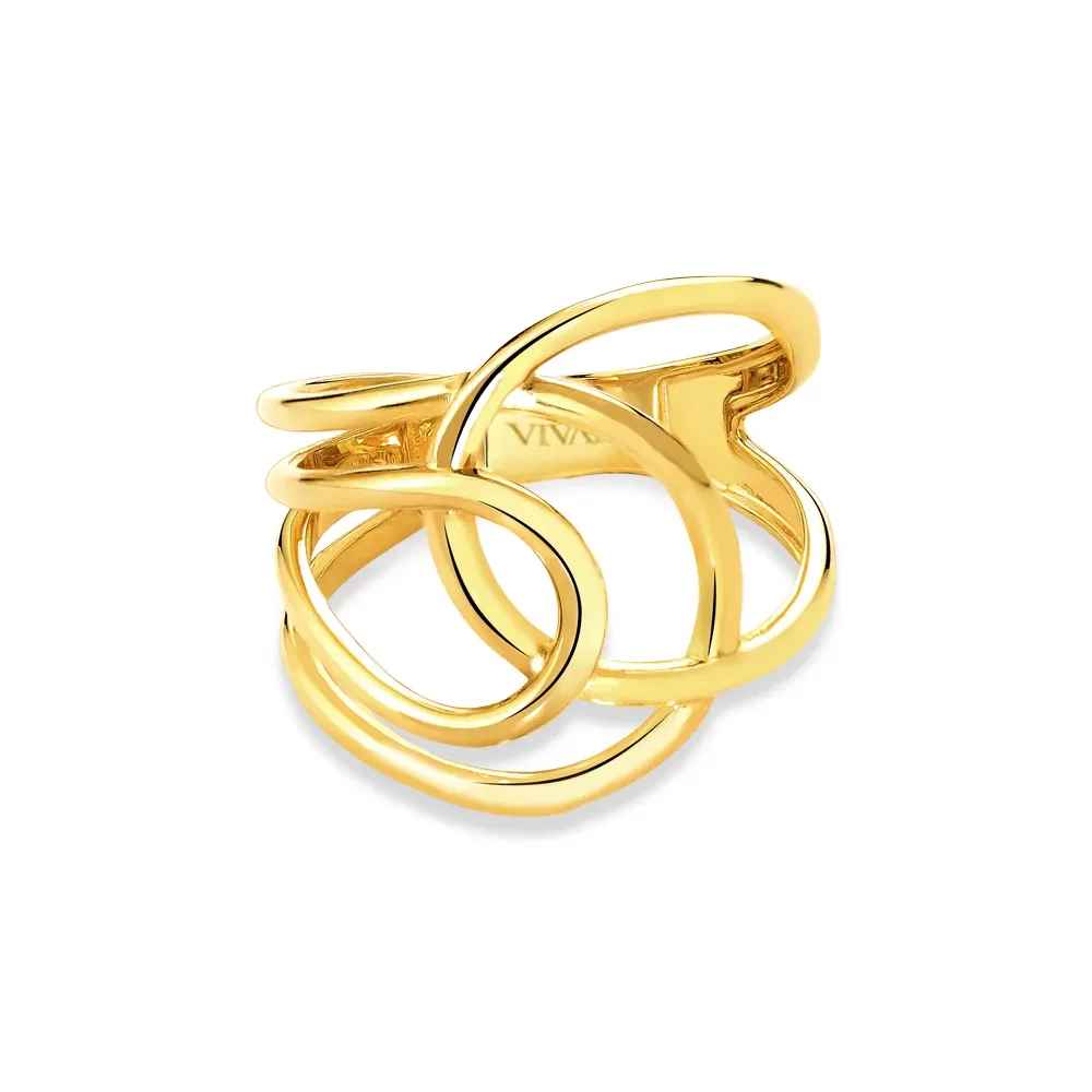 Anel Existência em Ouro Amarelo 18k — imagem 1