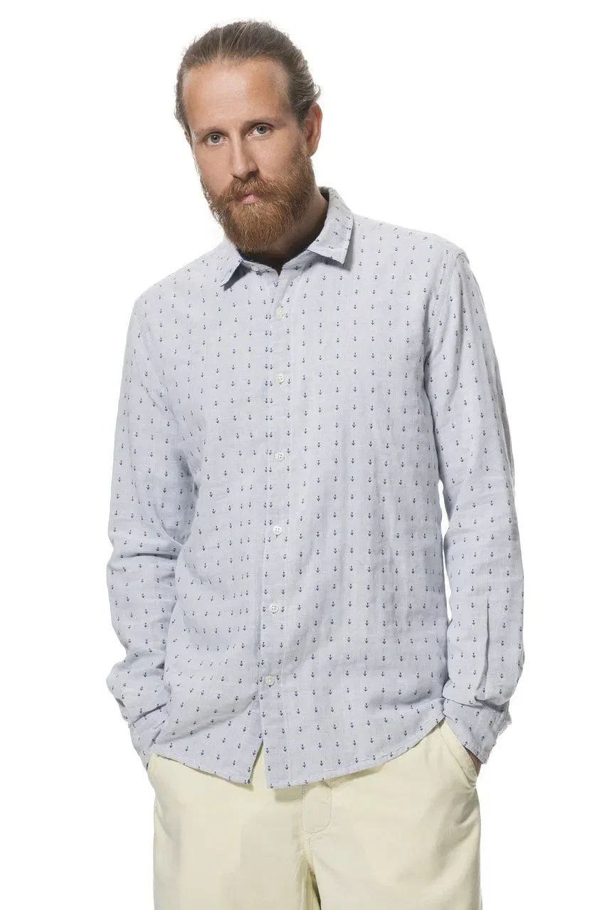 Camisa Regular Dupla Face Ancoras