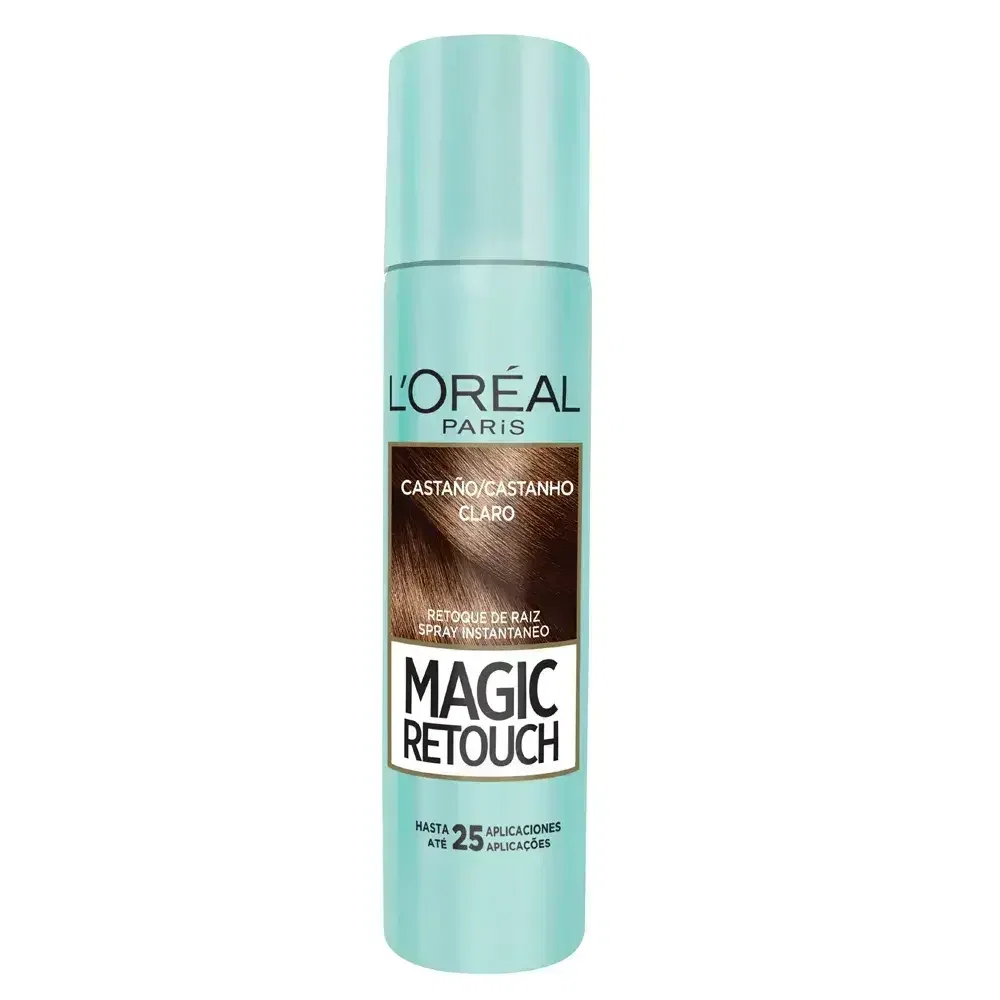 Spray L'Oréal Magic Retouch Castanho Claro 75ml