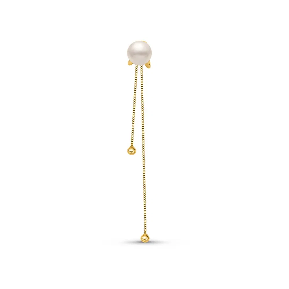 Pingente Gold Pérola em Ouro Amarelo 18k, 48mm — imagem 1