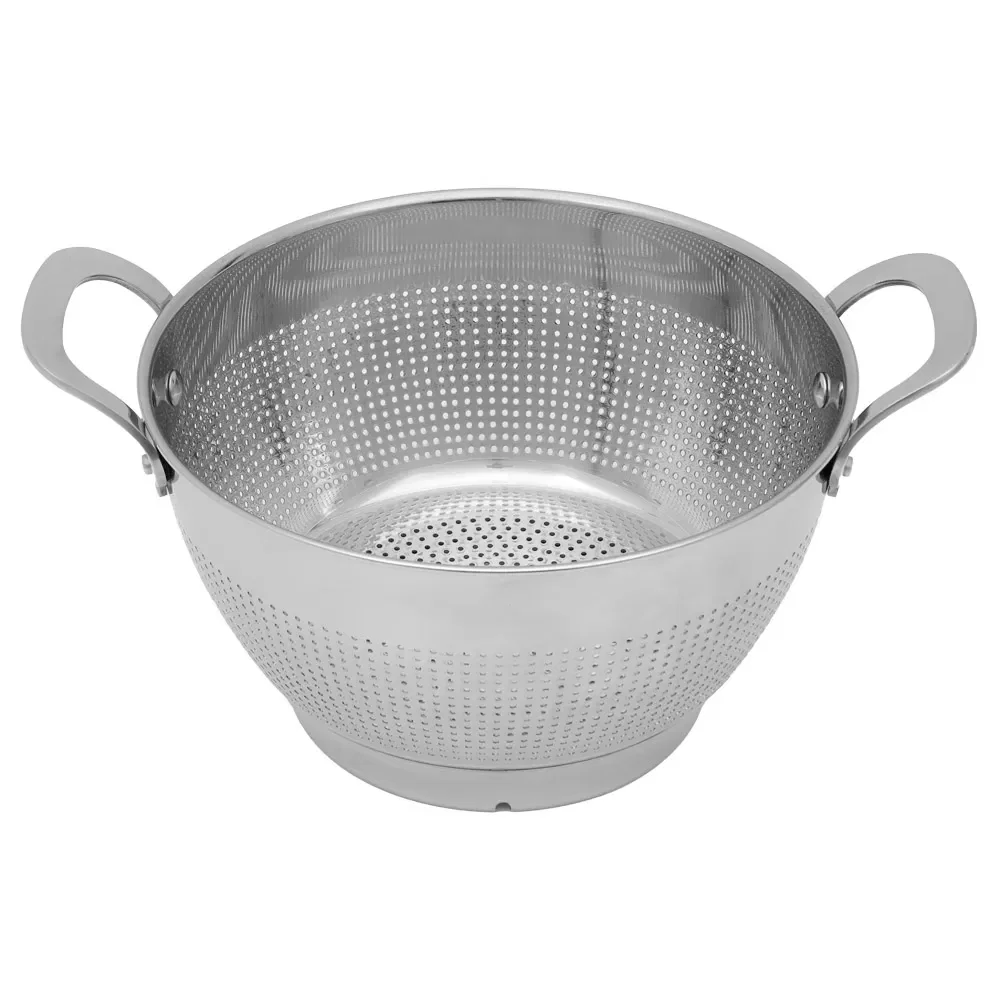 Escorredor de Macarrão em Aço Inox 23cm Isa Scherer Mimo Style