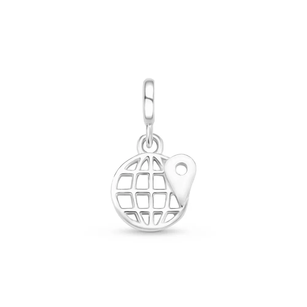 Pingente Life Origens Globo em Prata 925 — imagem 1