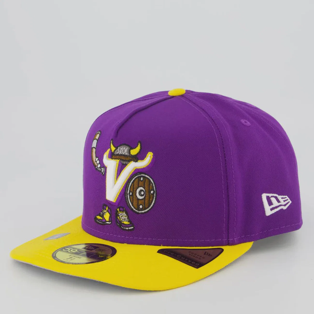 Boné Unissex New Era Minnesota Vikings NFL OTC 5950 - Aba Curva