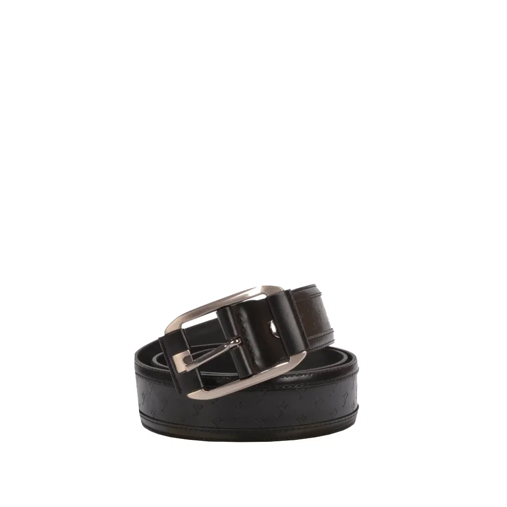 Cinto Masculino Preto Jb Couro