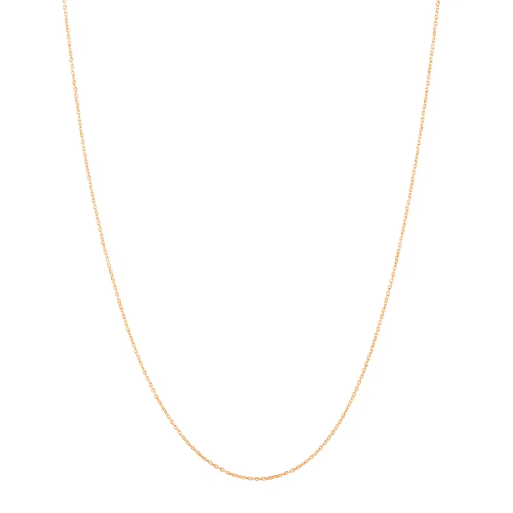 Corrente Cadeado em Ouro Rosé 18k, 60cm — imagem 1