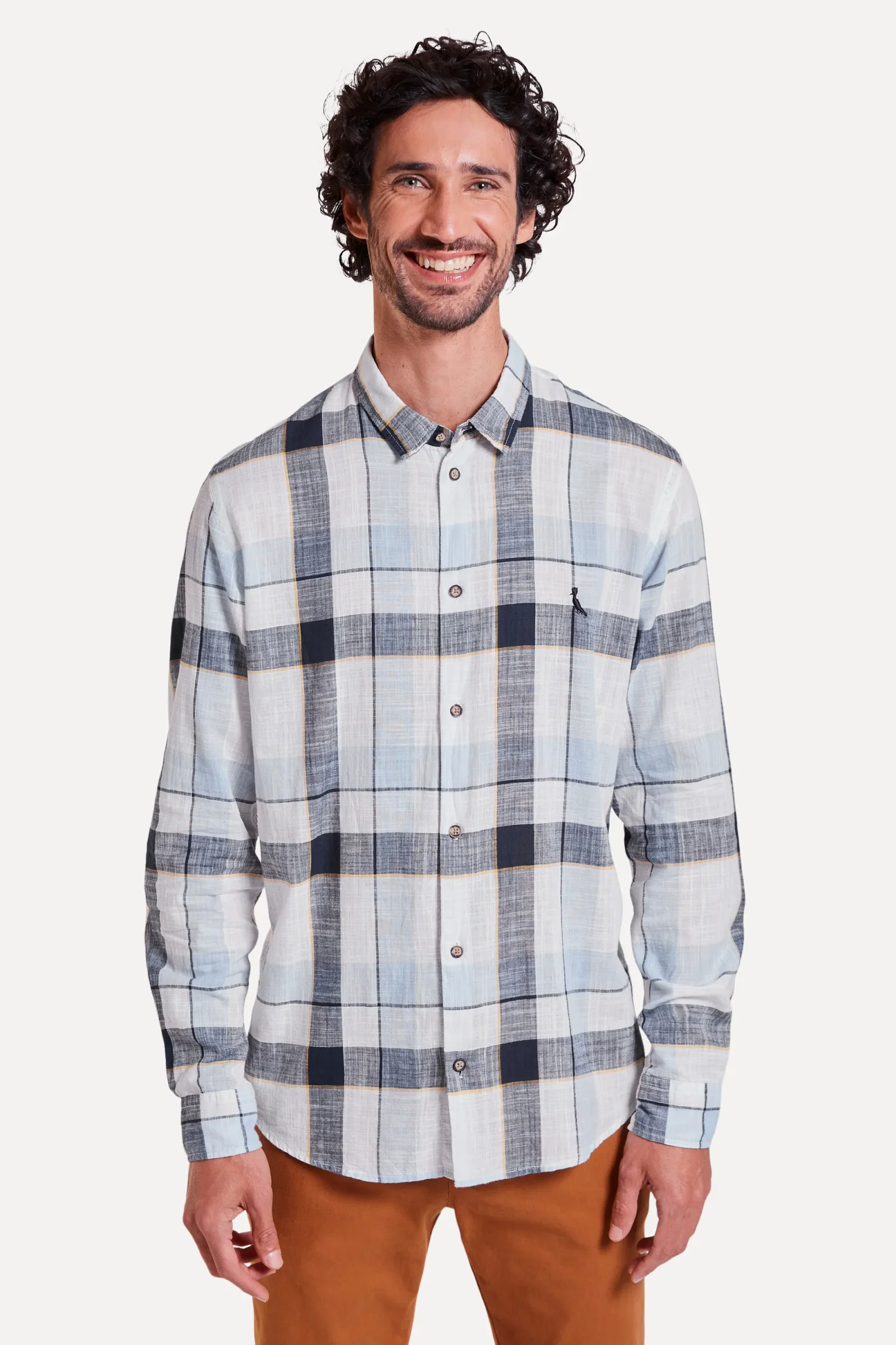 Camisa Ml Ft Xadrez Realce