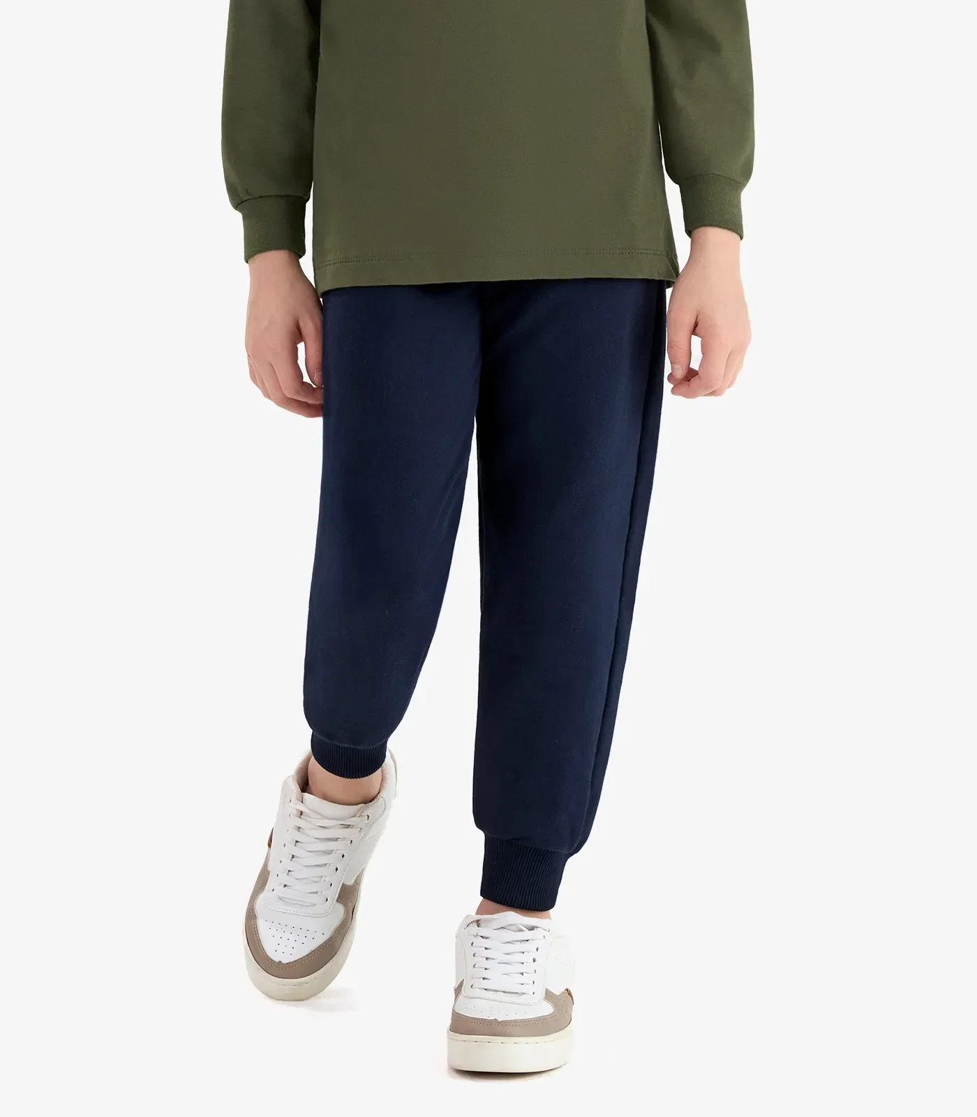 Calça Infantil Moletom Básica Rovitex Kids Azul