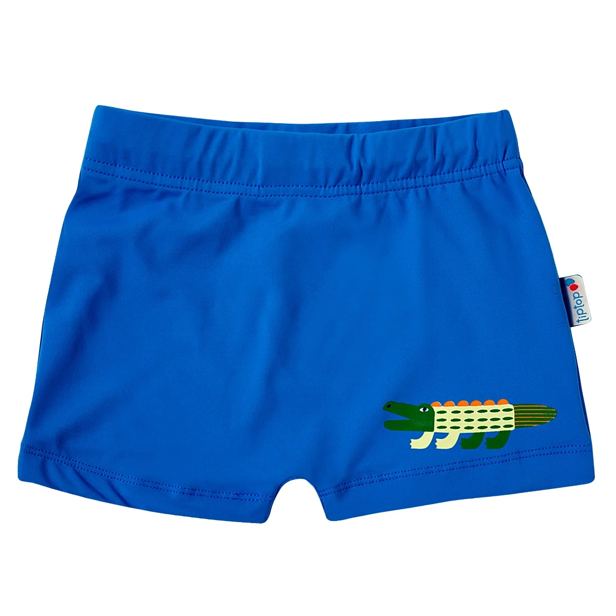 Shorts Praia Toddler Crocodilo Lycra Print Proteção Uv 50+ Tip Top