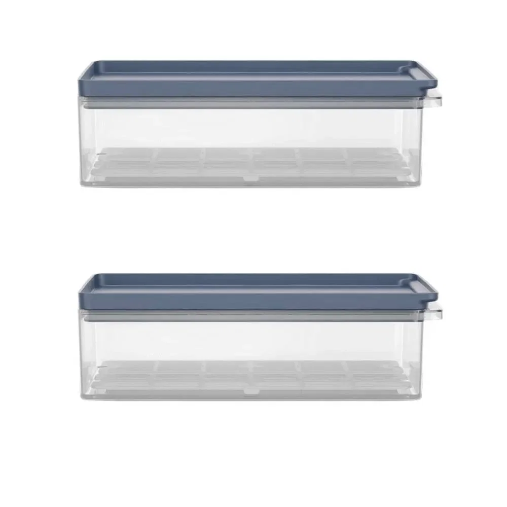 Kit 2 Organizadores de Geladeira Electrolux Experience com Escorredor 5L