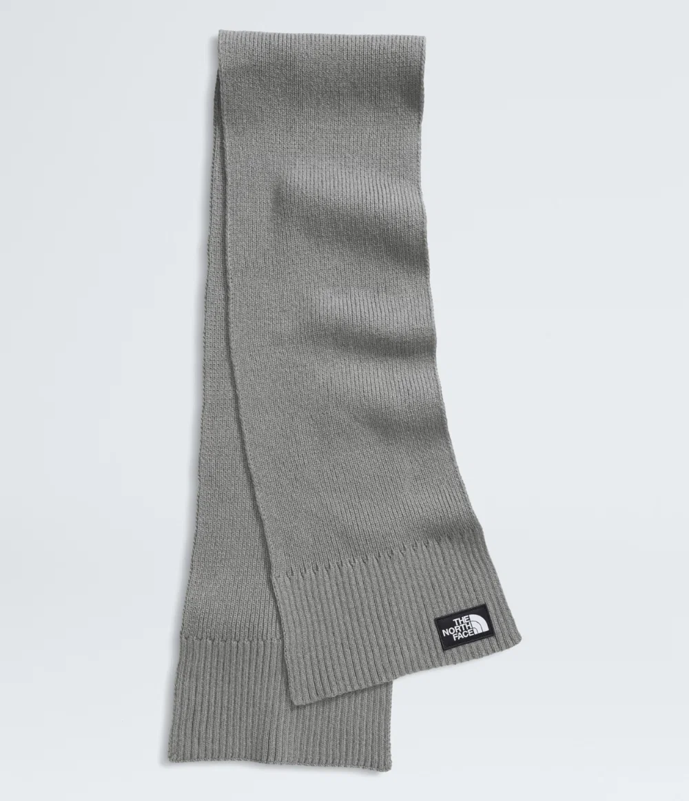 Cachecol TNF Logo Box Scarf TNF Medium Grey Heather