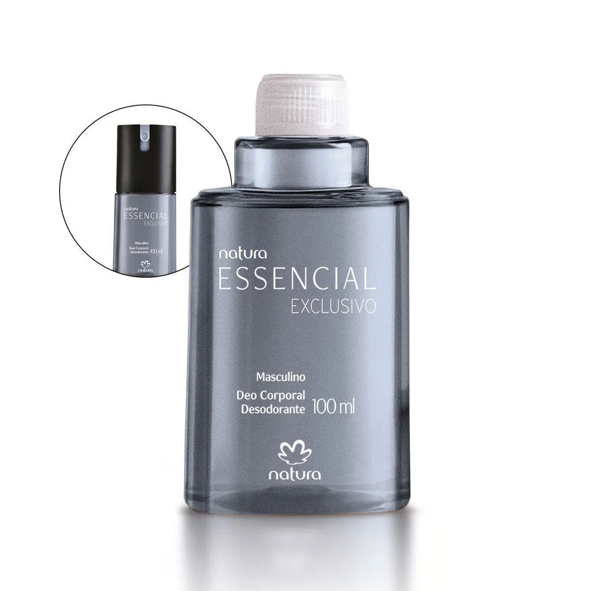 Refil Desodorante Corporal Essencial Exclusivo Masculino 100 ml — imagem 1
