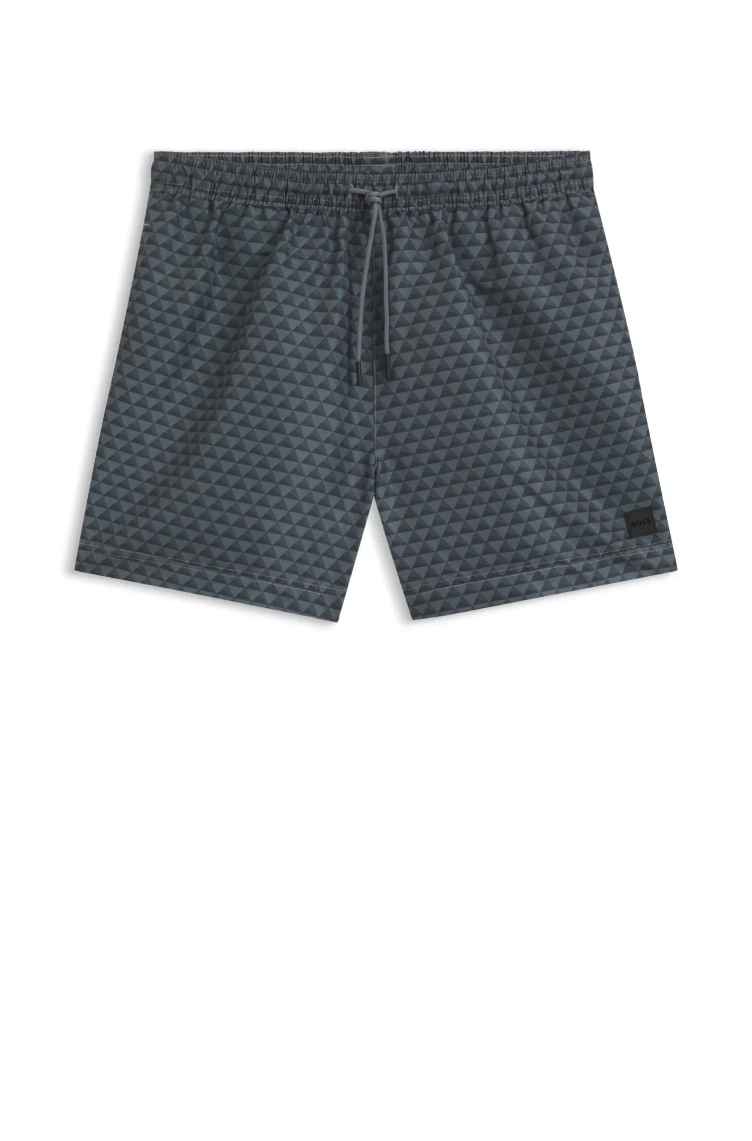 Shorts De Banho Estampado Com Fio Na Cintura — imagem 1