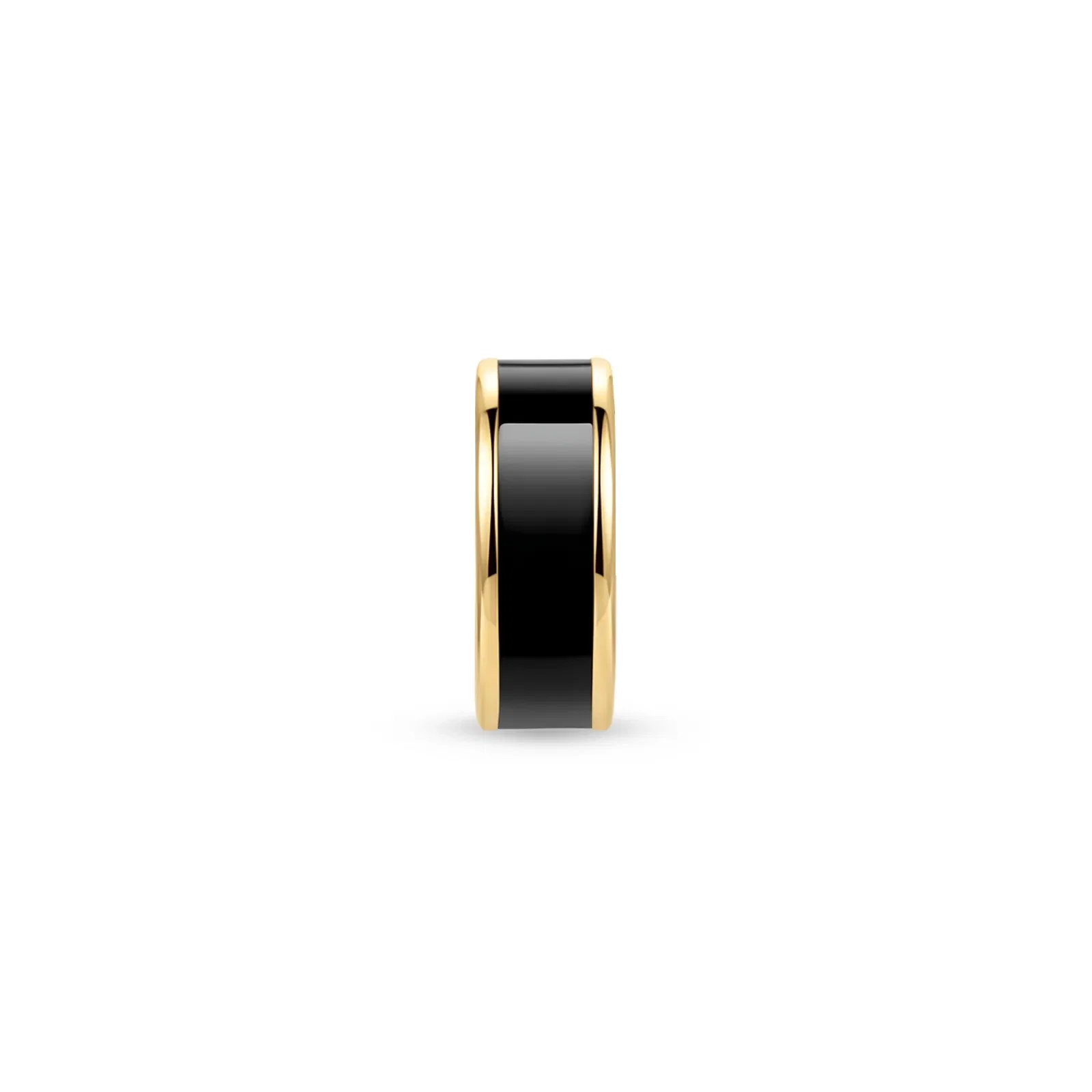 Pingente Square em Ouro Amarelo 18k com Esmalte, 8mm — imagem 1
