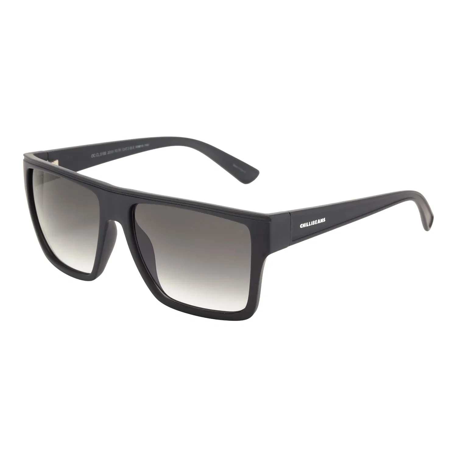 Óculos de Sol Masculino Chilli Beans Quadrado Degradê Preto — imagem 1