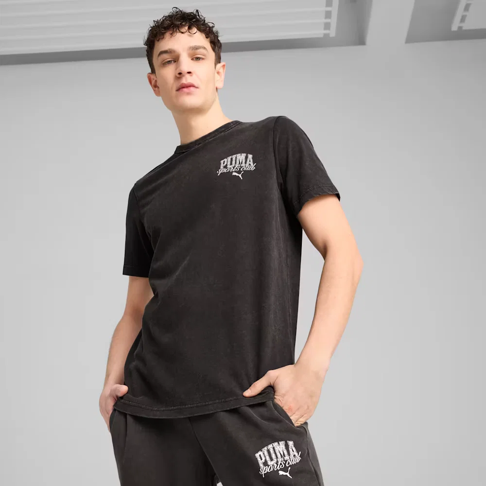 Camiseta Puma Class Washed Masculina — imagem 1