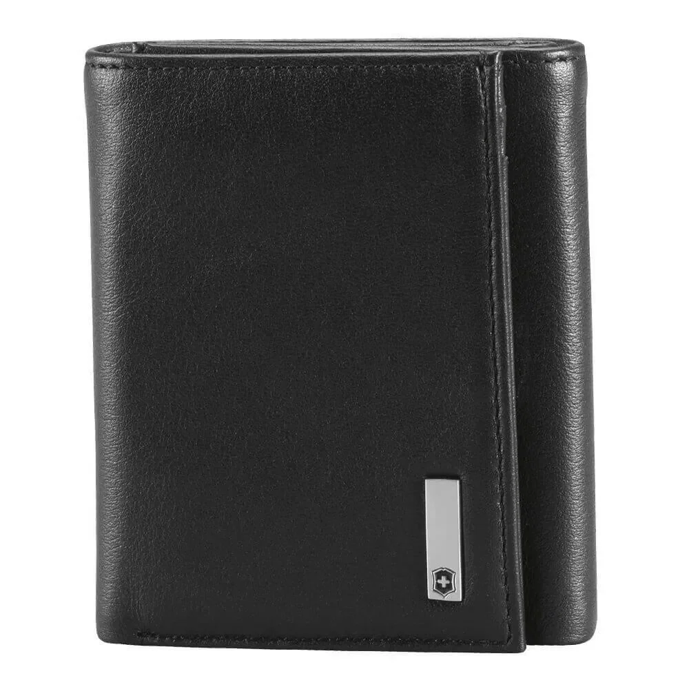 Carteira Victorinox Swiss Army Athens Masculina Couro Preto - 30163501