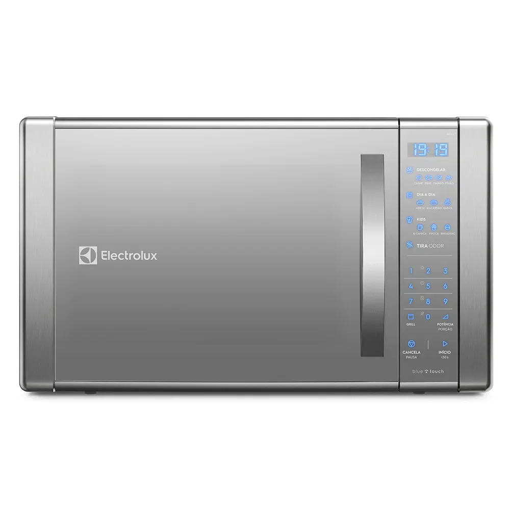 Micro-ondas Electrolux 31L cor Inox Espelhado com Função Grill e Painel Blue Touch (ME41X) — imagem 1