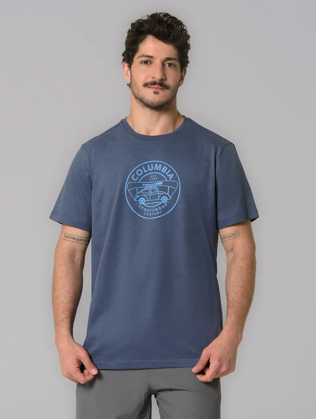 Camiseta Columbia Masculina Journey To Joy — imagem 1