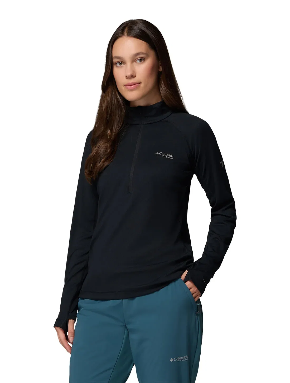 Blusa Columbia Feminina Driventure Half Zip — imagem 1