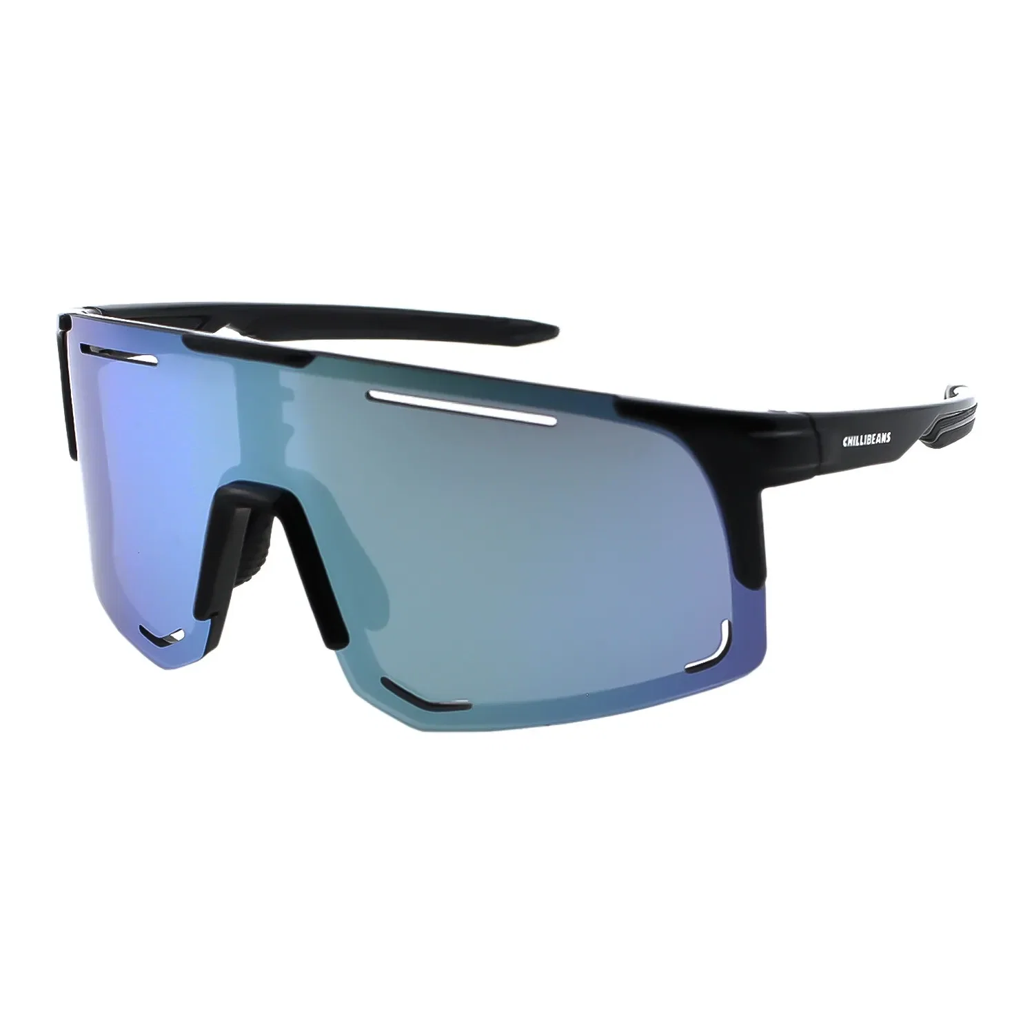 Óculos de Sol Masculino Chilli Beans Esporte Espelhada Verde — imagem 1
