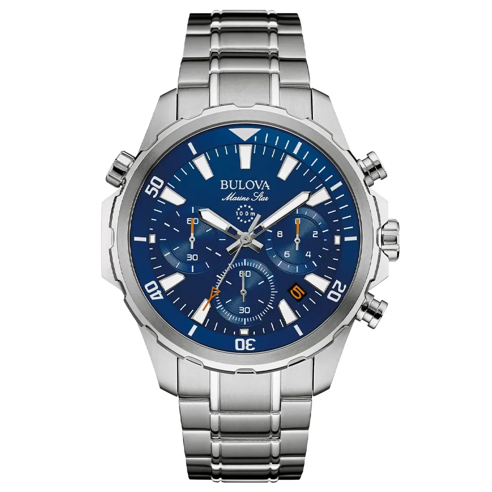 Relógio Bulova Marine Star Masculino Aço 96B256