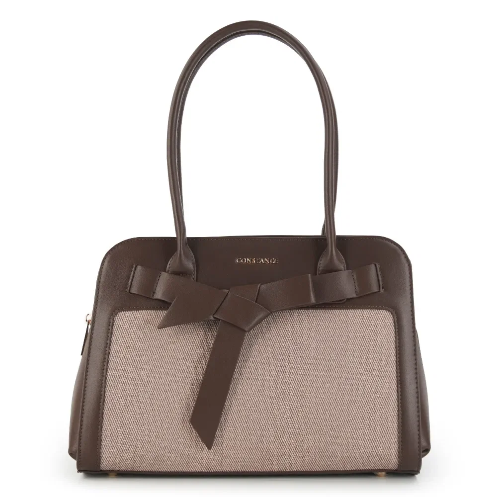Bolsa Tote Grande Laço Café