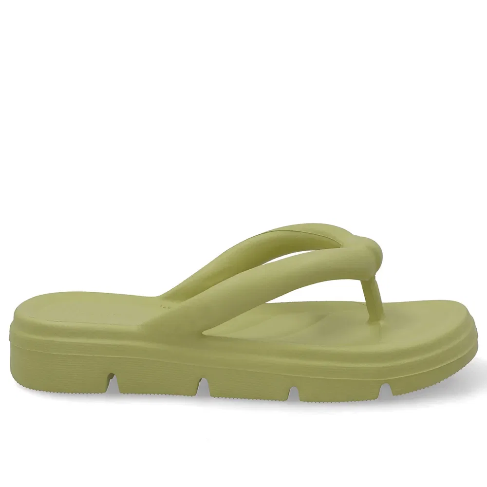 Chinelo Verde Poofy Plataforma Eva — imagem 1