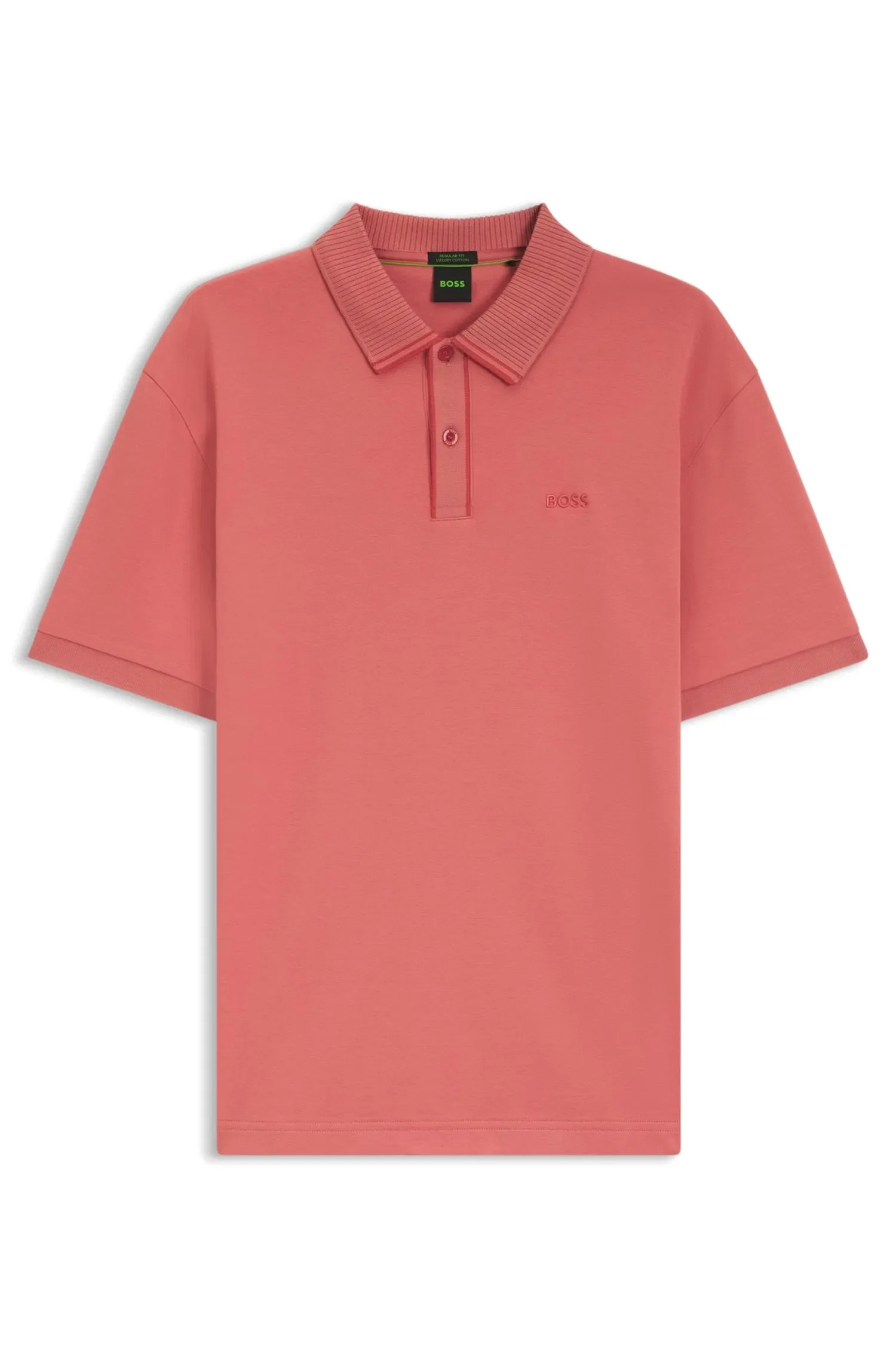 Polo Em Algodão Interlock
