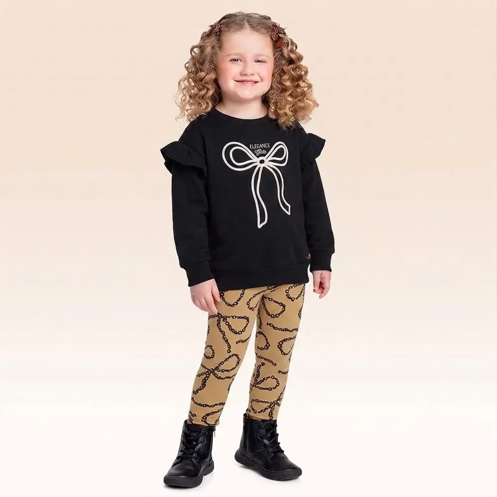 Conjunto blusão e legging
