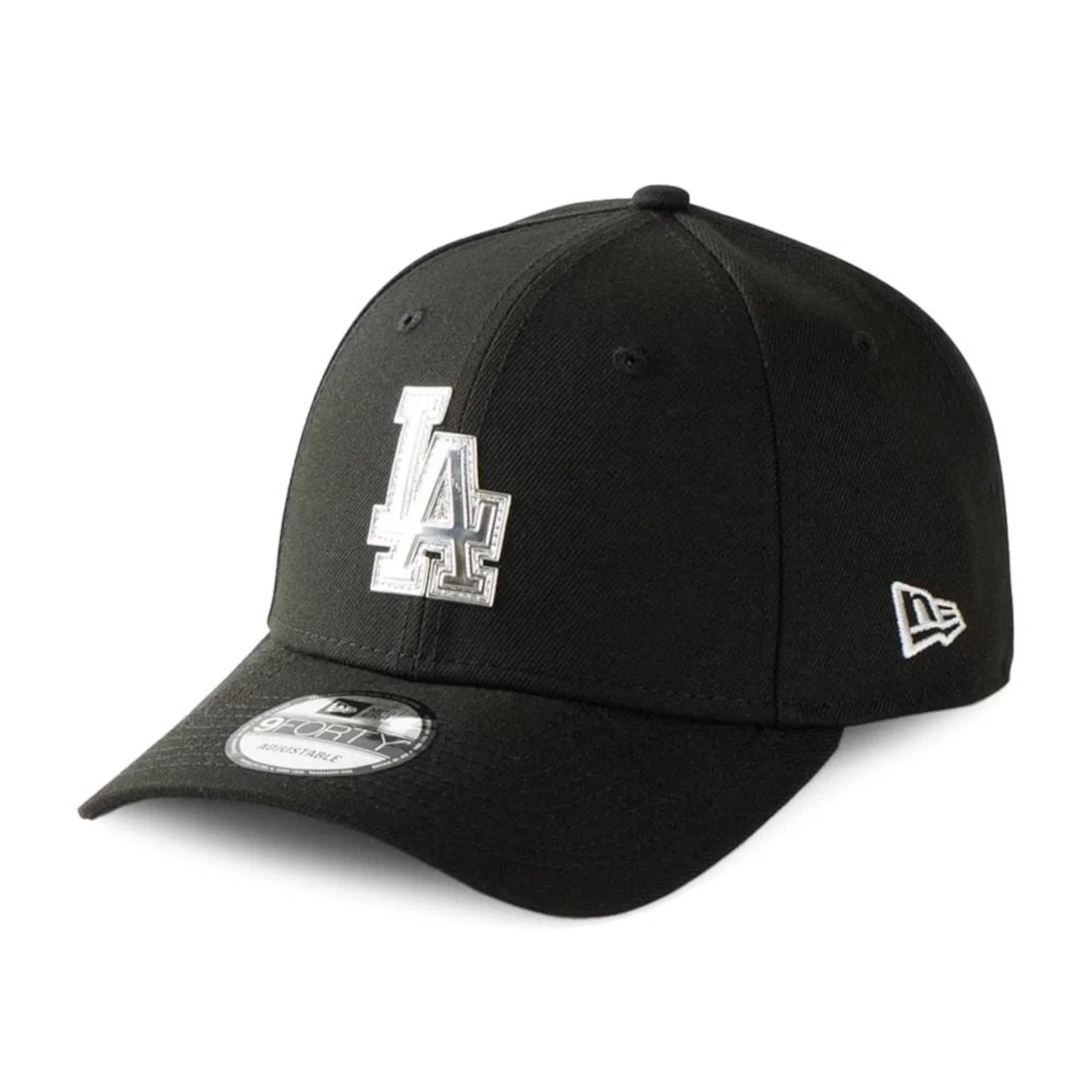 Boné New Era MLB 9Forty Los Angeles Dodgers Liquid Metal