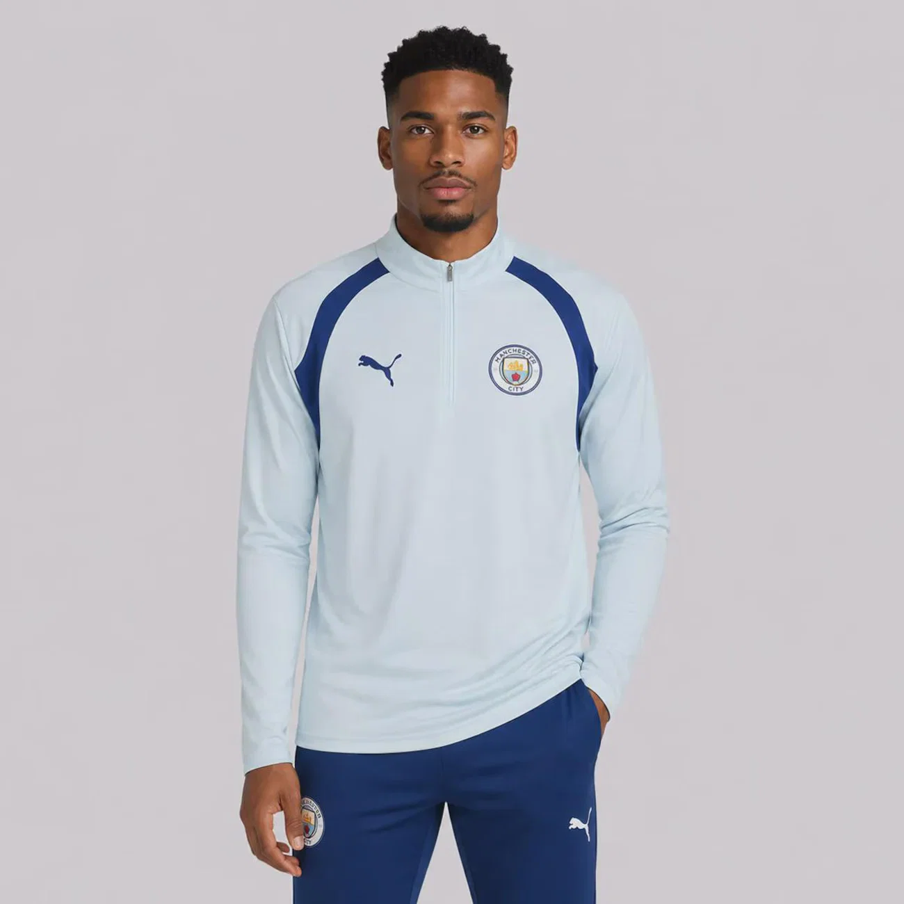Blusão do Manchester City Slim Treino 26/27 Puma Masculino