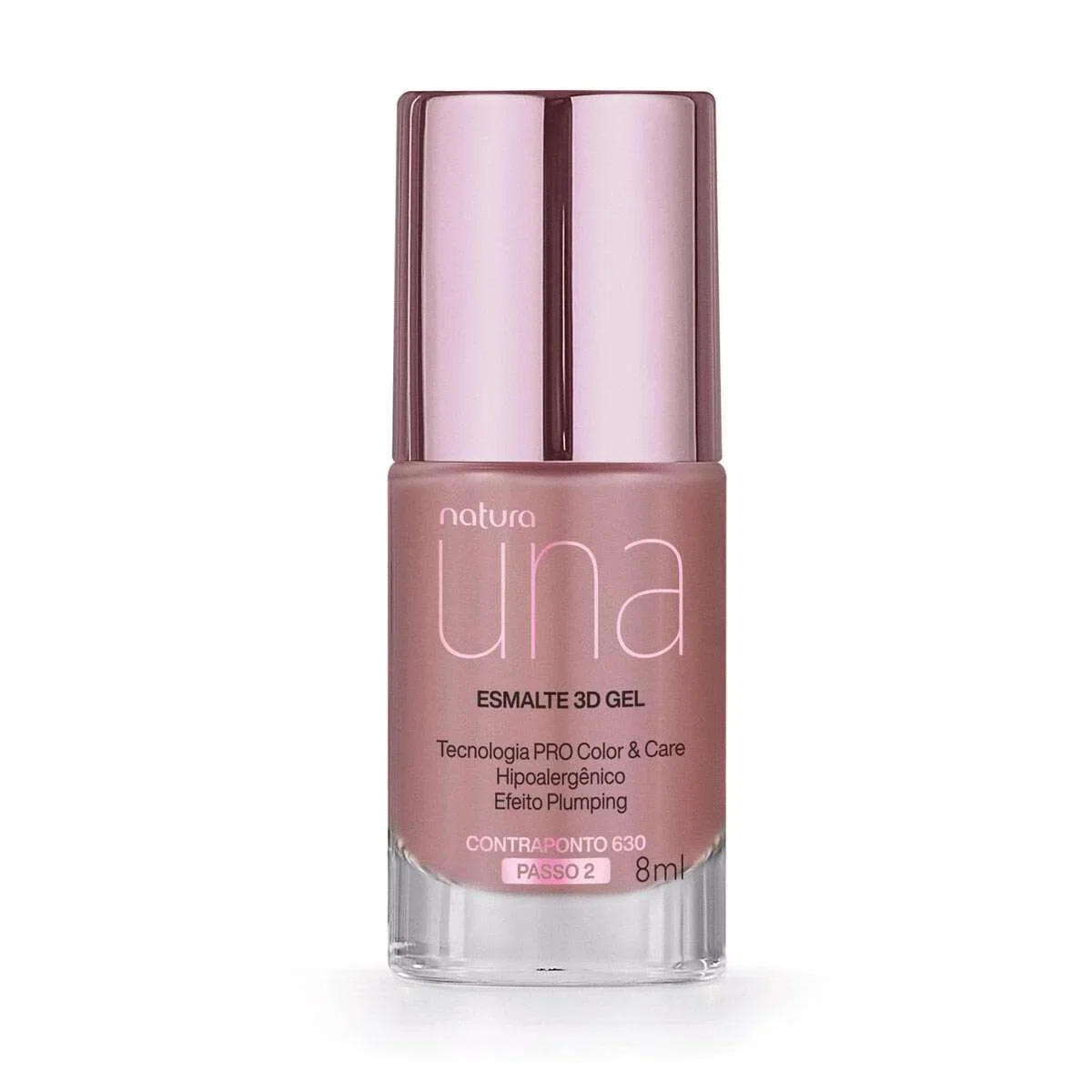 Esmalte 3D Gel Una Contraponto 630 8 ml
