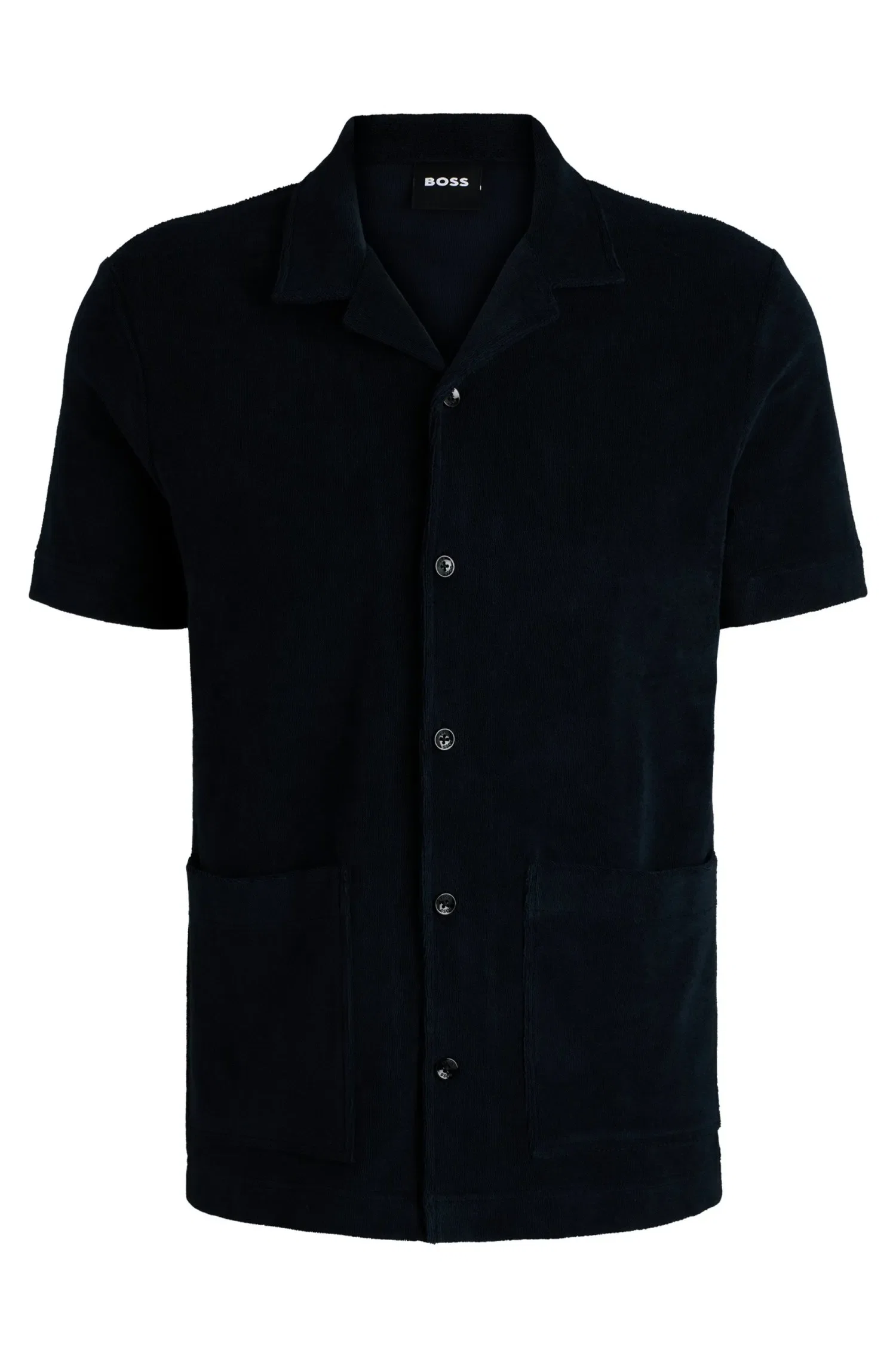 Camisa Regular Fit Em Algodão Turco