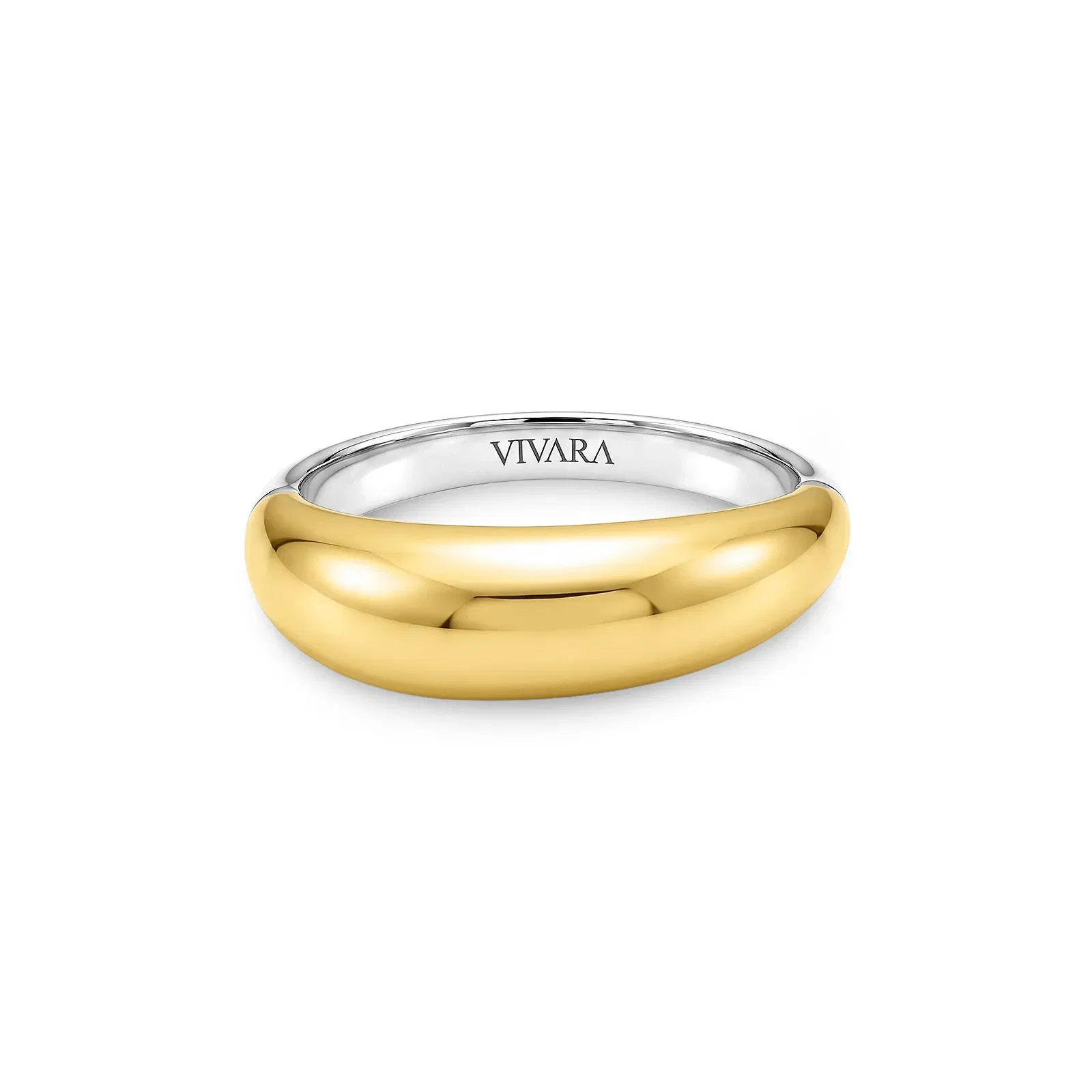 Anel Mykonos em Prata 925 e Ouro Amarelo 18k — imagem 1