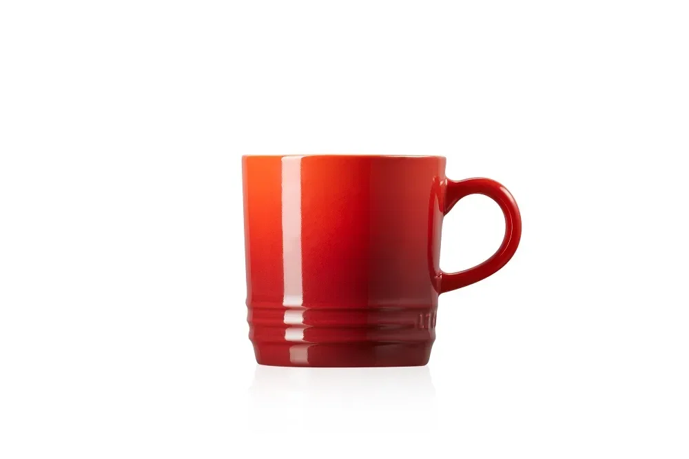 Caneca Capuccino em Cerâmica 200ml Le Creuset Vermelha