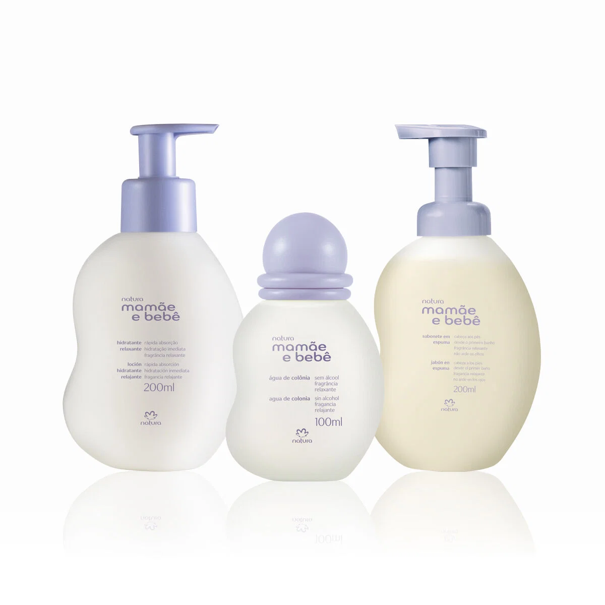Kit Mamãe e Bebê Relaxante (3 produtos)